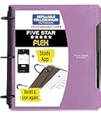 Amazon.com : Five Star Flex Refillable Notebook + Study App